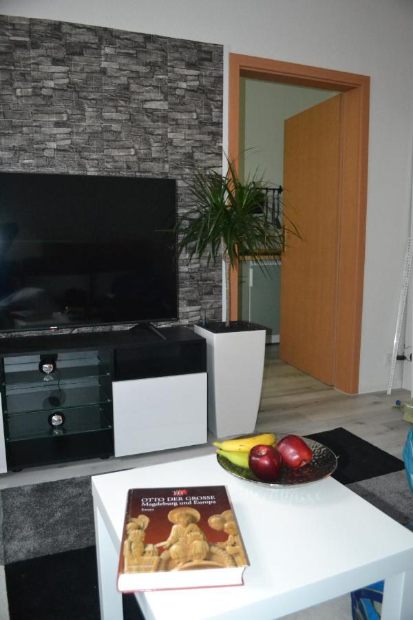 Apartment Editha Wohnung im EG Zentrumsnah Magdeburg Exterior foto