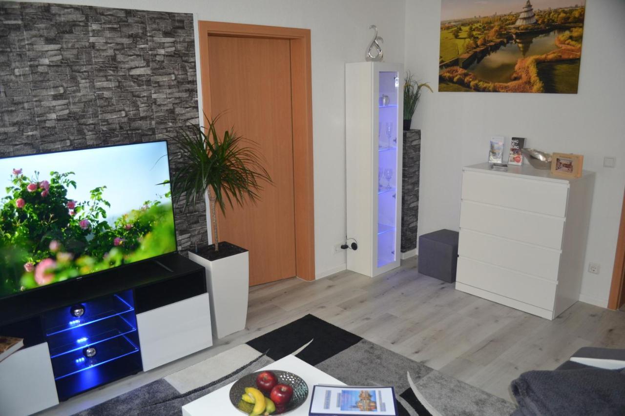 Apartment Editha Wohnung im EG Zentrumsnah Magdeburg Exterior foto