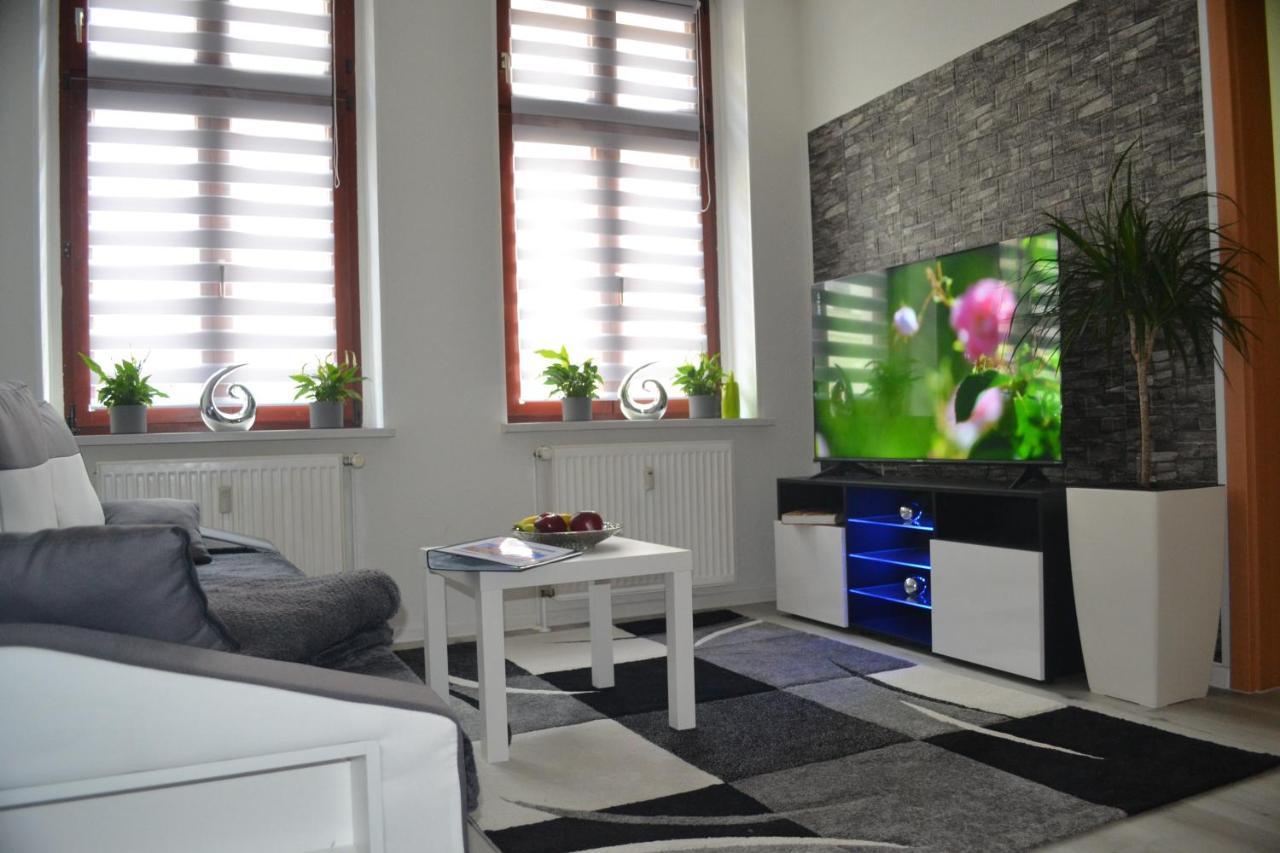 Apartment Editha Wohnung im EG Zentrumsnah Magdeburg Exterior foto